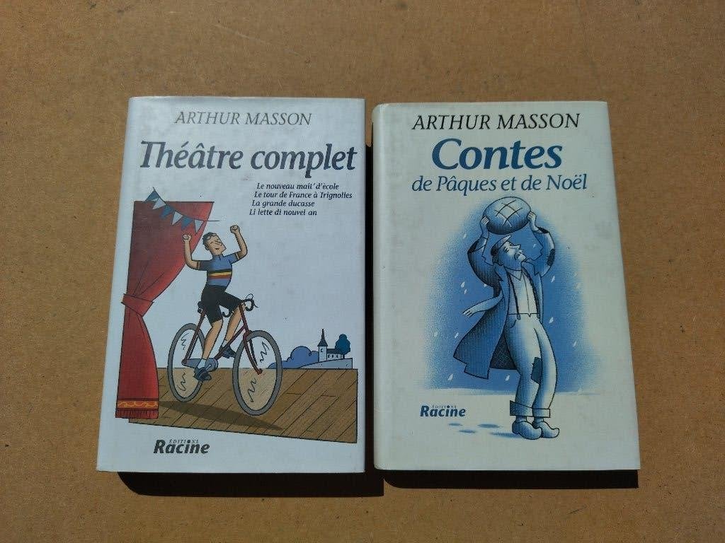 Lot de 2 Arthur Masson - Théâtre complet et Contes de Pâques, Livres, Enlèvement ou Envoi, Utilisé, Arthur Masson