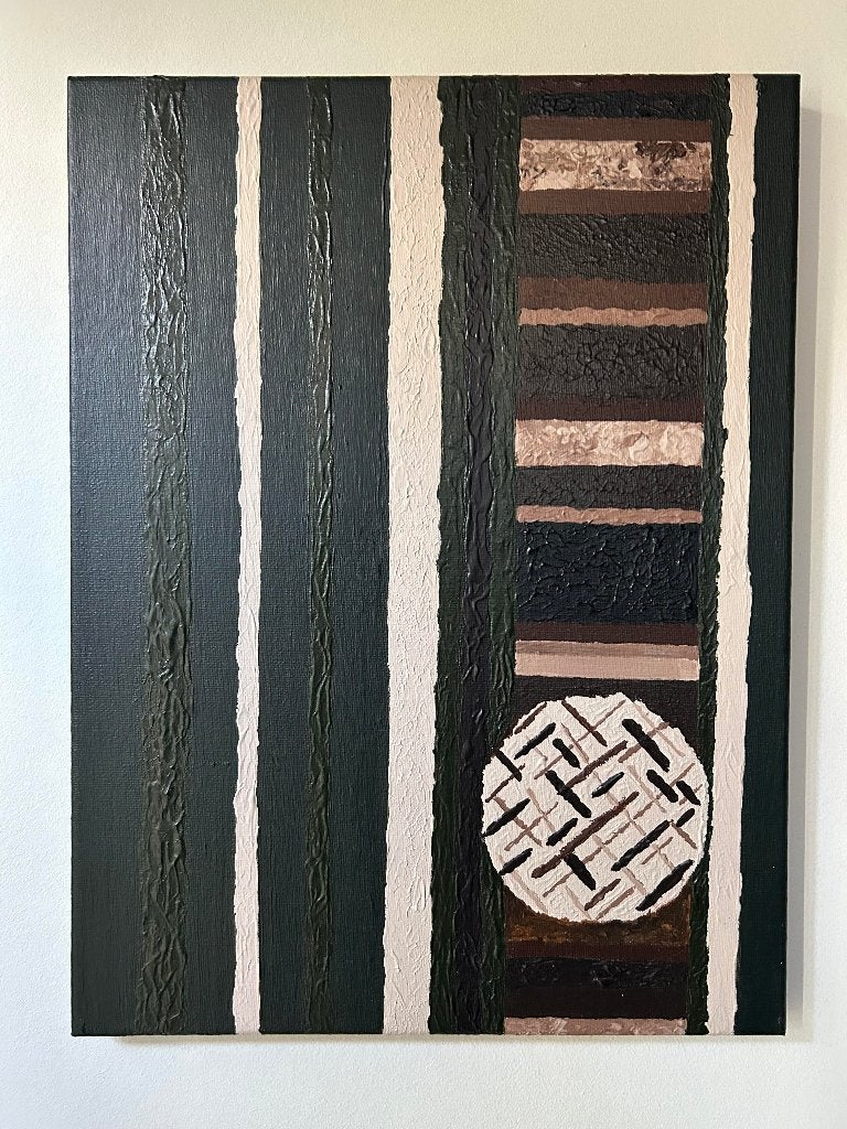 Handgeschilderd werkje, Ophalen, Minder dan 50 cm, Gebruikt, Schilderij