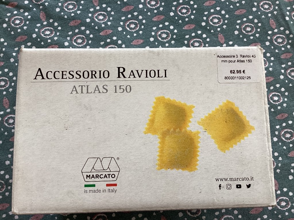 Accessoire Ravioli MARCATO, Enlèvement