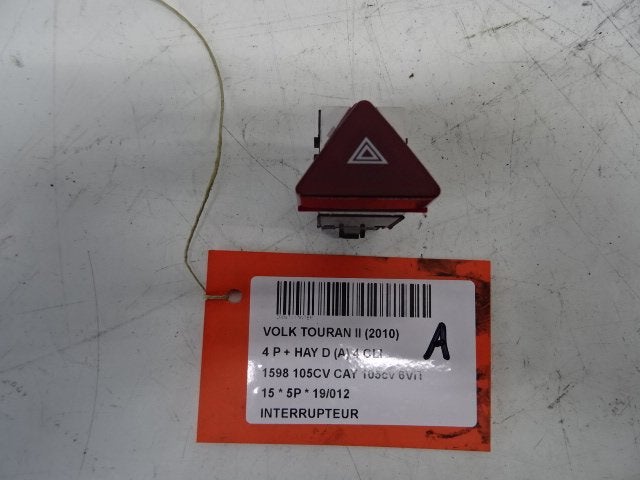 SCHAKELAAR Volkswagen Touran (1T1 / T2) (1T0953509B), Auto-onderdelen, Dashboard en Schakelaars, Gebruikt, Volkswagen