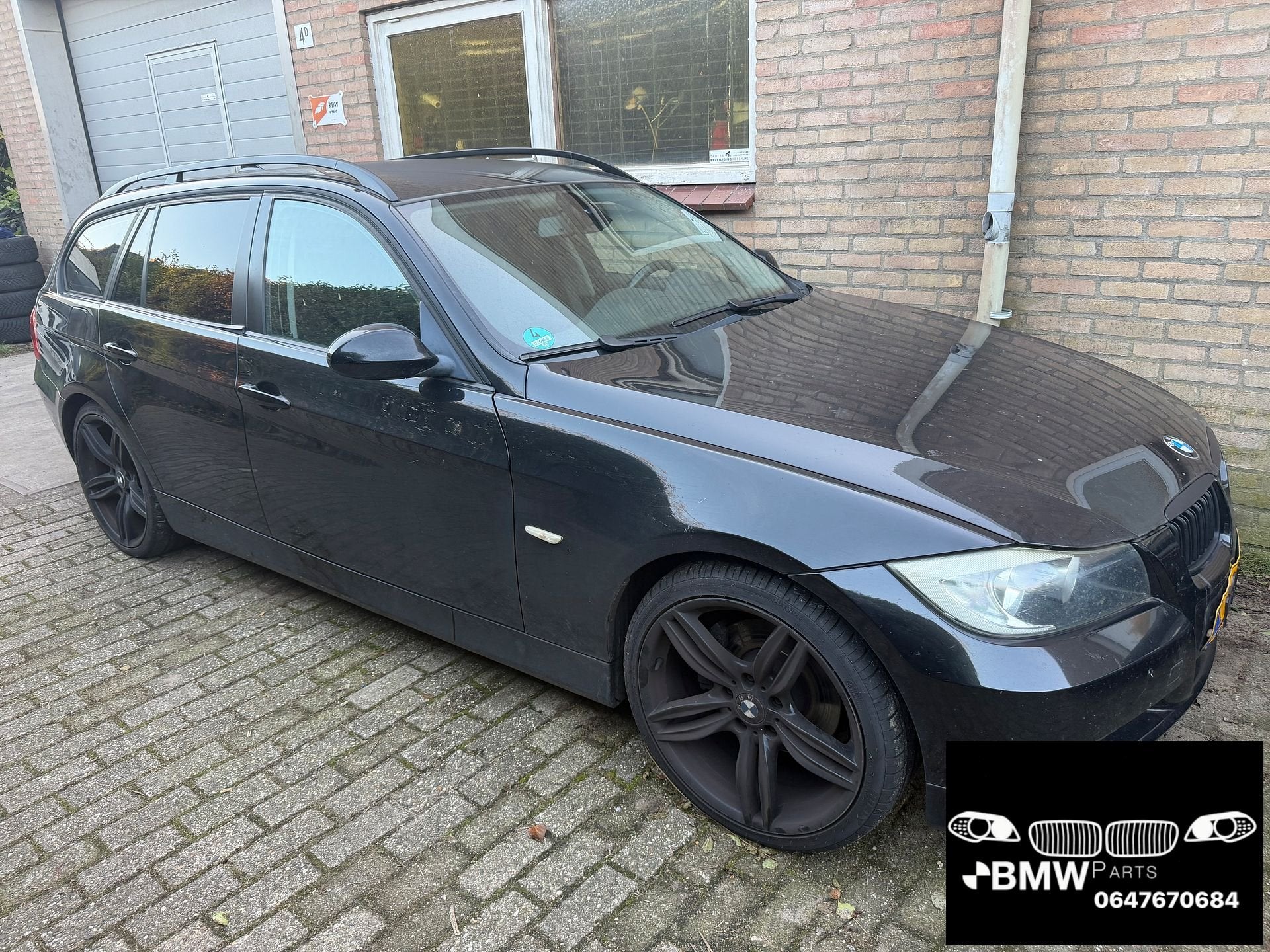 Alle onderdelen BMW 318i TOURING 2008 zwart 475 N53B20A, Gebruikt, -, Ophalen of Verzenden, -