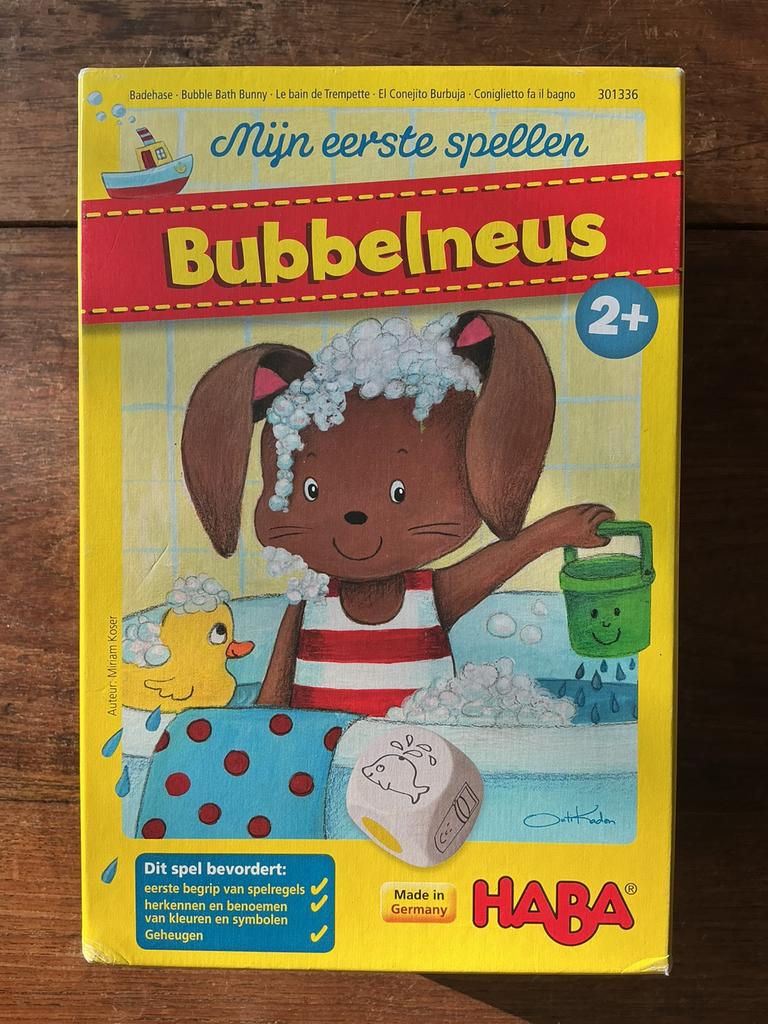 HABA Mijn eerste spellen Bubbelneus, Enlèvement, Utilisé