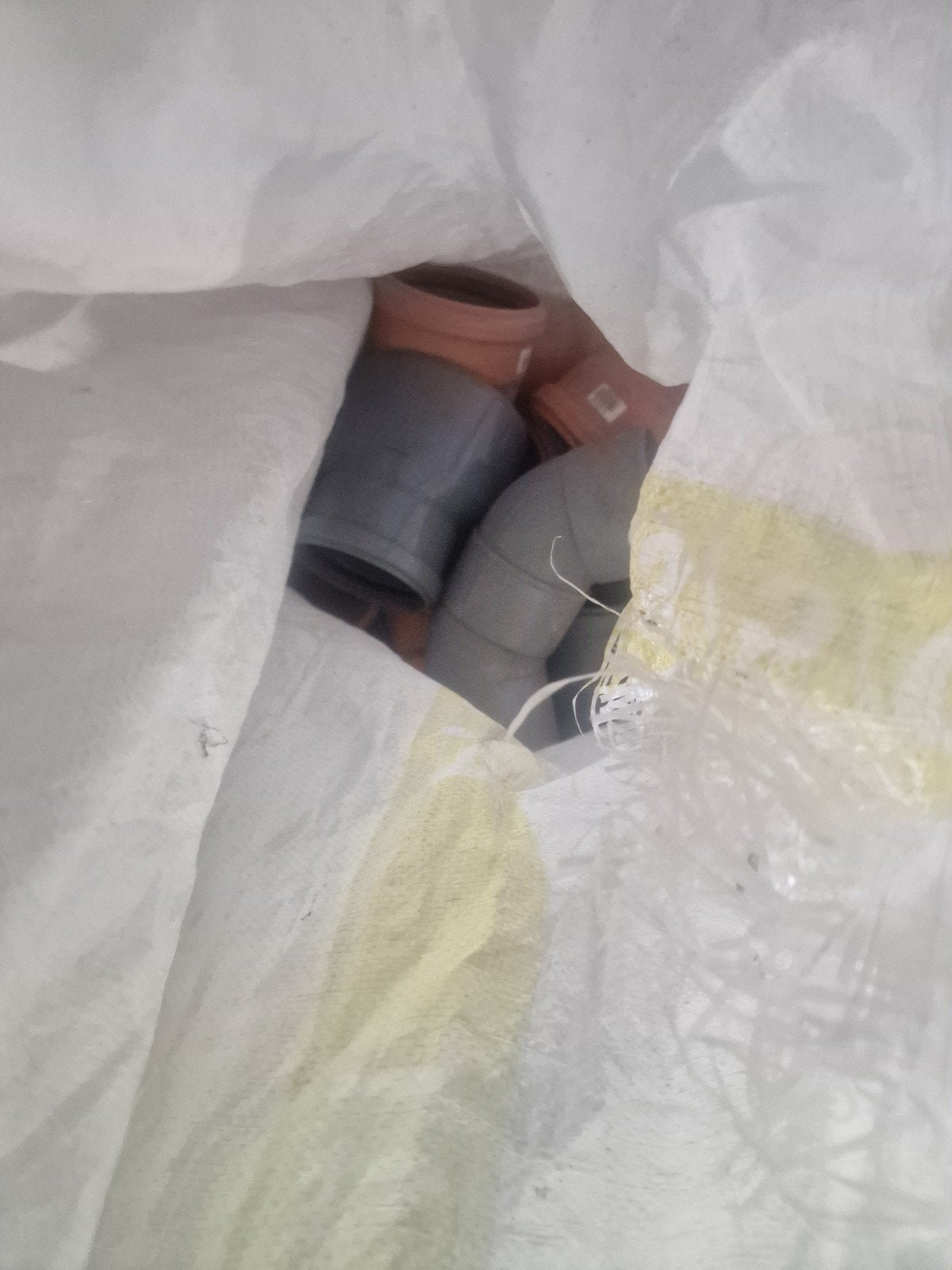 Pvc hulpstukken voor regen en riolering, Ophalen, PVC