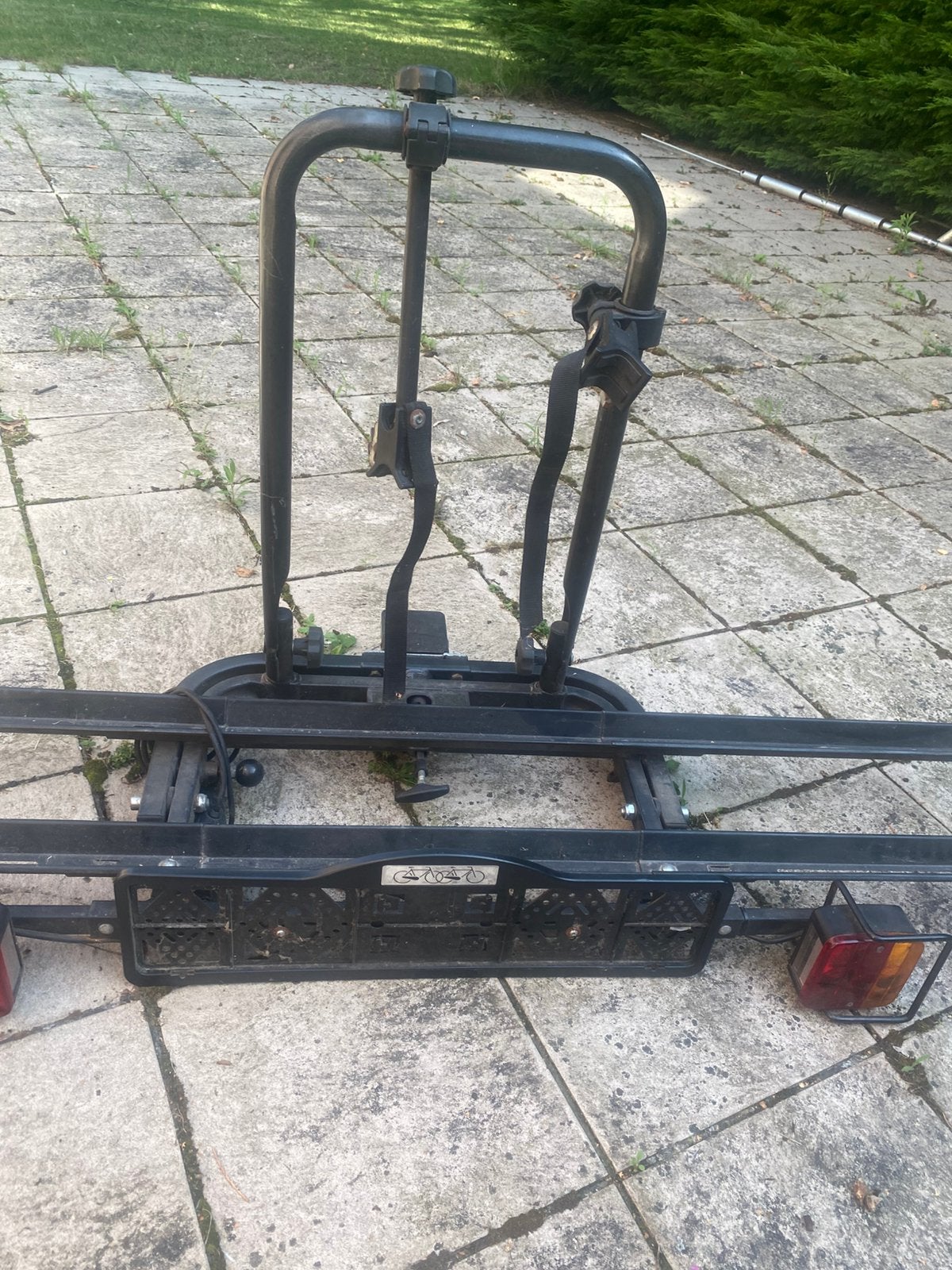 Porte-vélos sur attelage pour 2 vélos, Enlèvement, Utilisé