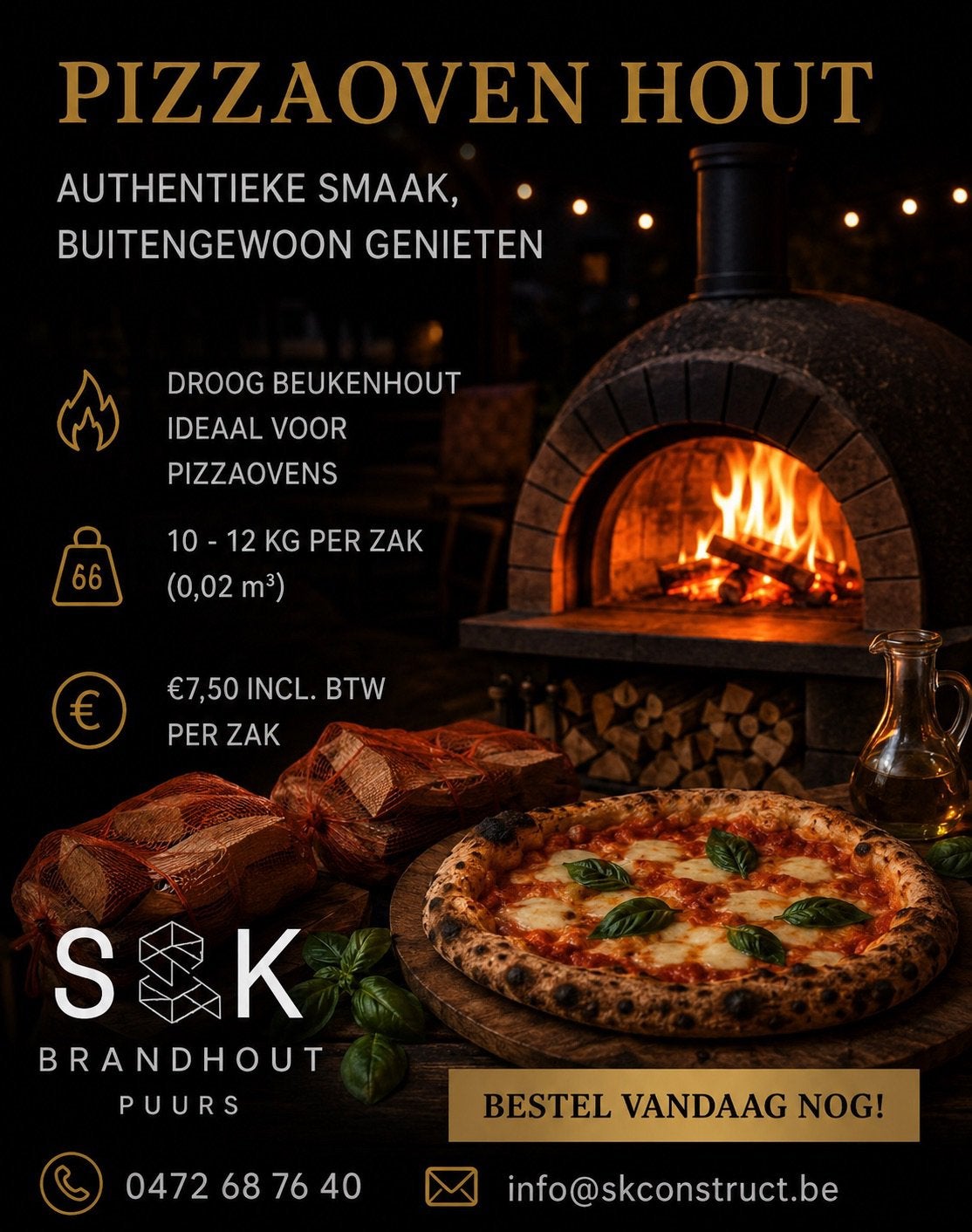 Brandhout te koop, Tuin en Terras, Ophalen of Verzenden, Beukenhout