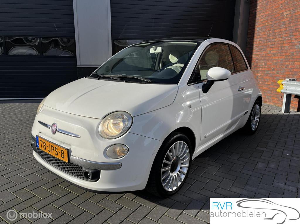 Fiat 500 1.2 Lounge PANODAK/AUTOMAAT, Autos, Fiat, Achat, ABS, Airbags, Air conditionné, Alarme, Bluetooth, Ordinateur de bord