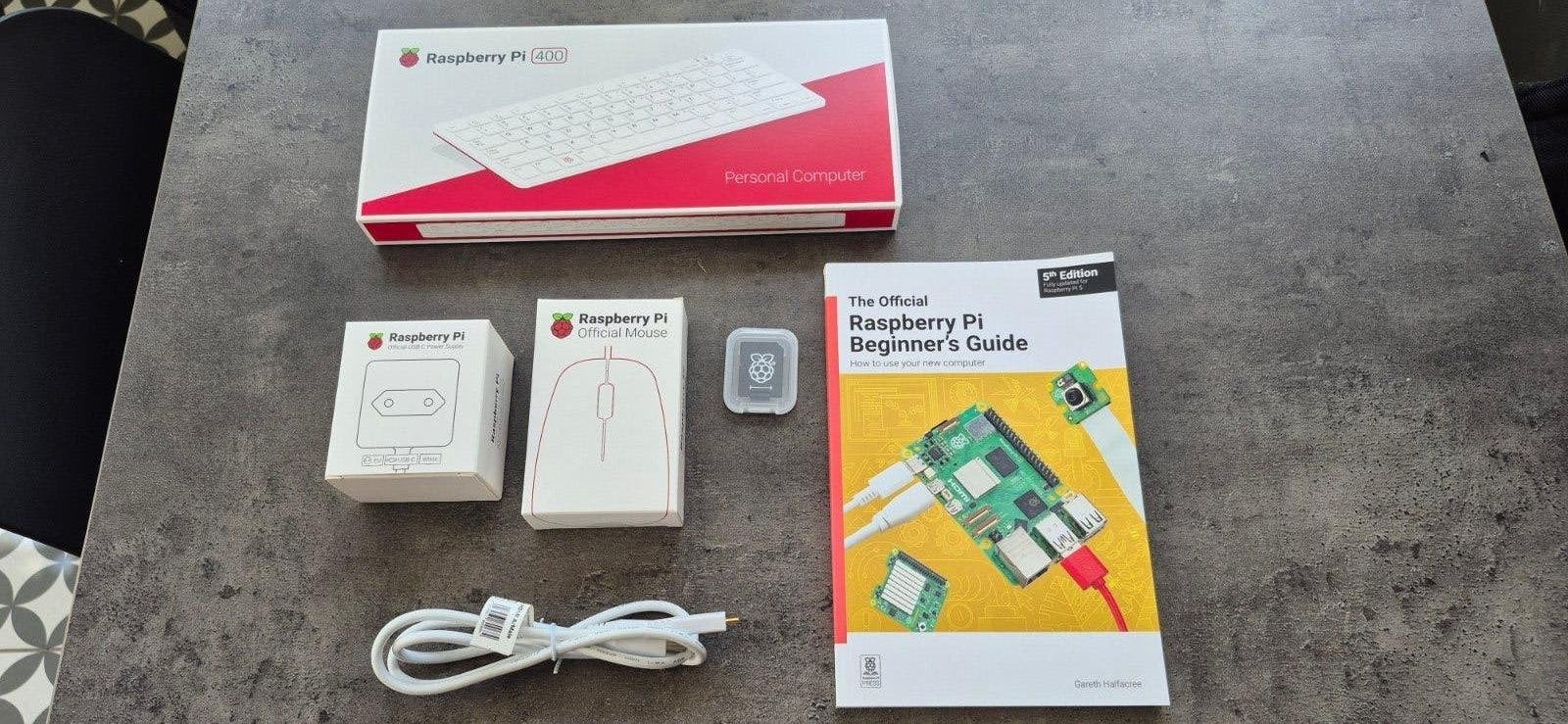 Kit Raspberry PI400, Informatique & Logiciels, Ordinateurs & Logiciels Autre, Comme neuf, Enlèvement ou Envoi