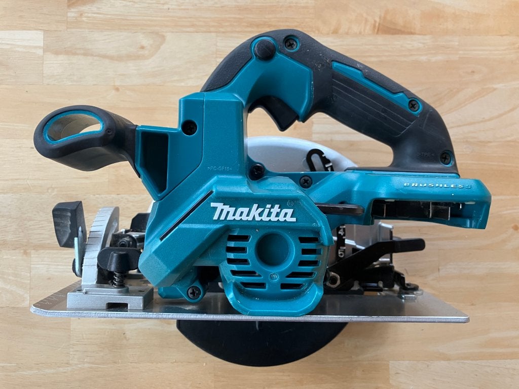 makita cirkelzaag met geleider, Ophalen, Gebruikt, Cirkelzaag, Makita/