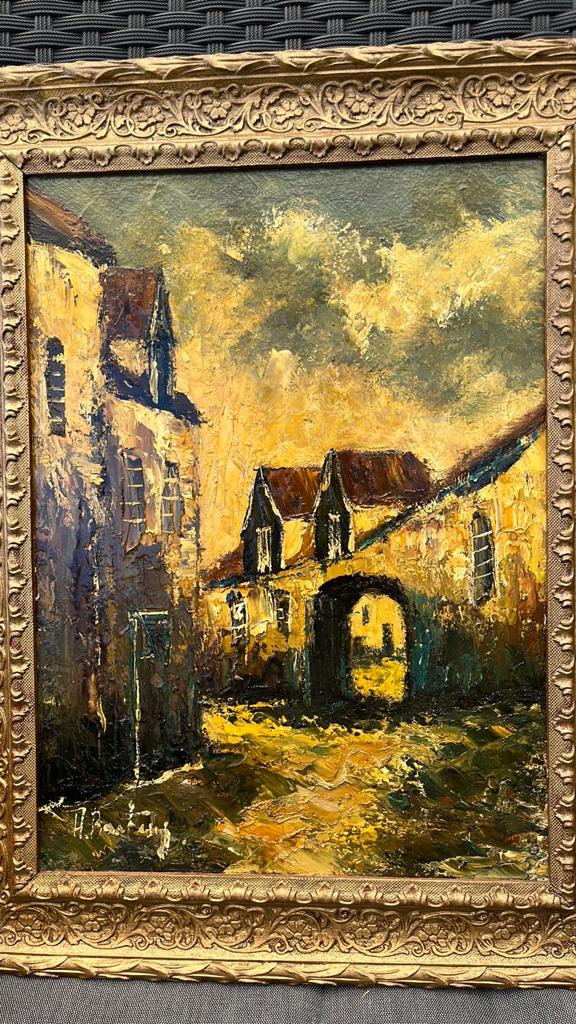 Peinture rue ancienne, Ophalen