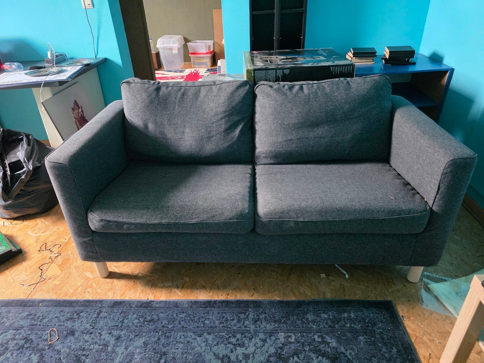 Pärup zetel (Ikea), Huis en Inrichting, Zetels | Zetels, Ophalen, Kunststof, Gebruikt, Tweepersoons