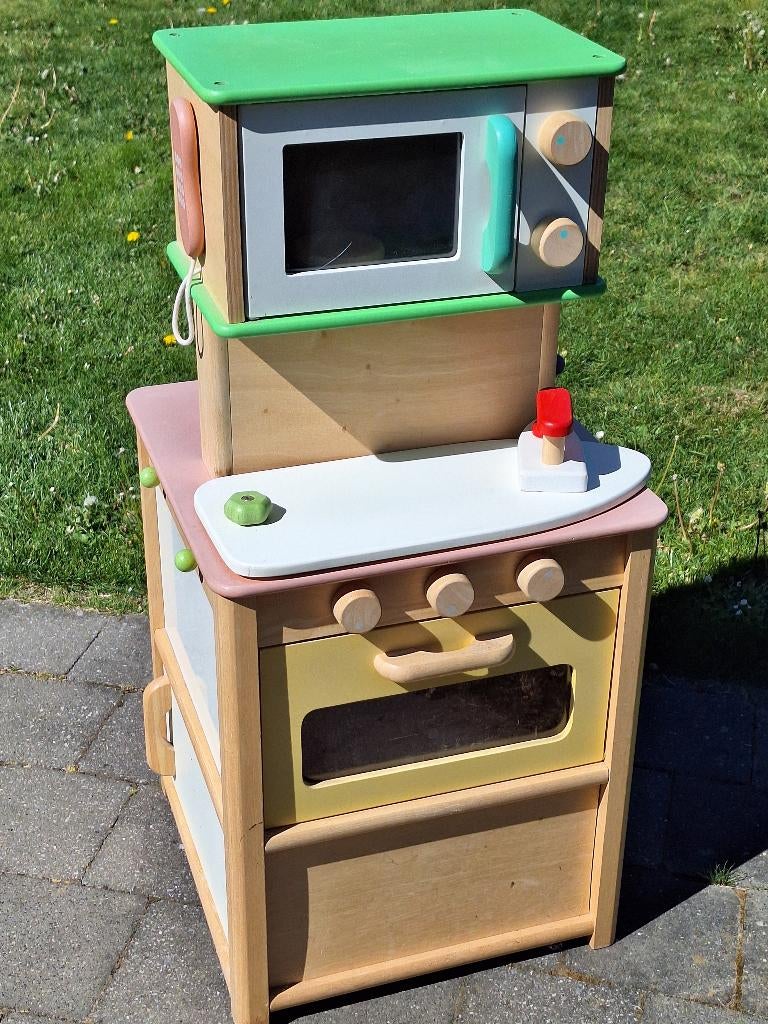 Houten keukentje, Ophalen, Gebruikt, Hout, Speelkeuken