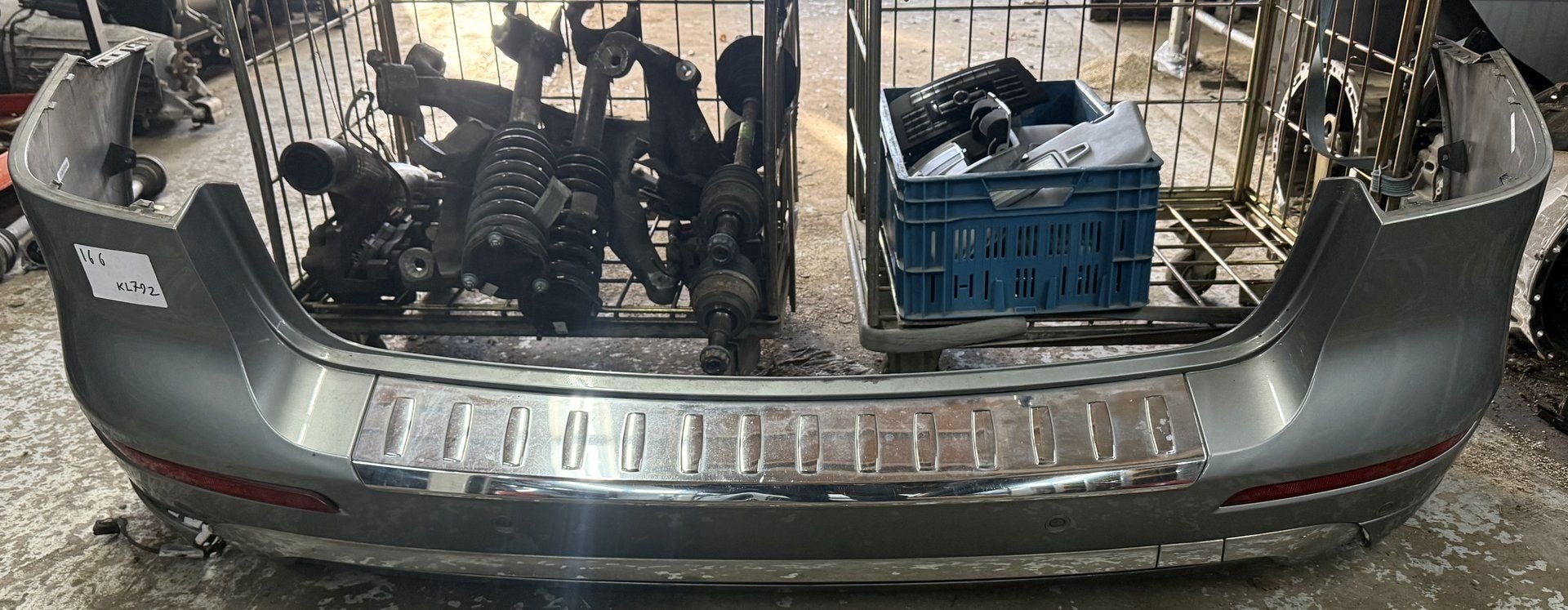 Achterbumper Mercedes ml w166, Arrière, Origine de la pièce connue, Utilisé, -