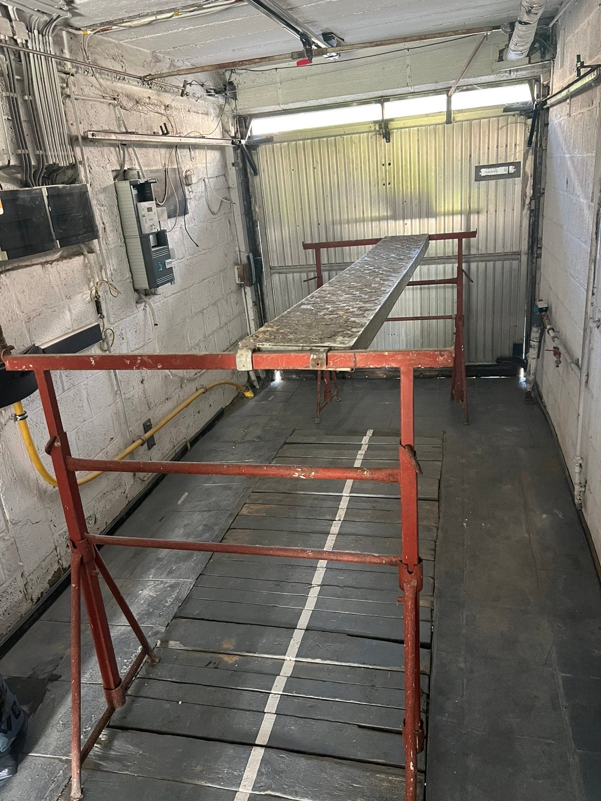 Steiger te koop, Doe-het-zelf en Bouw, Ophalen, Gebruikt