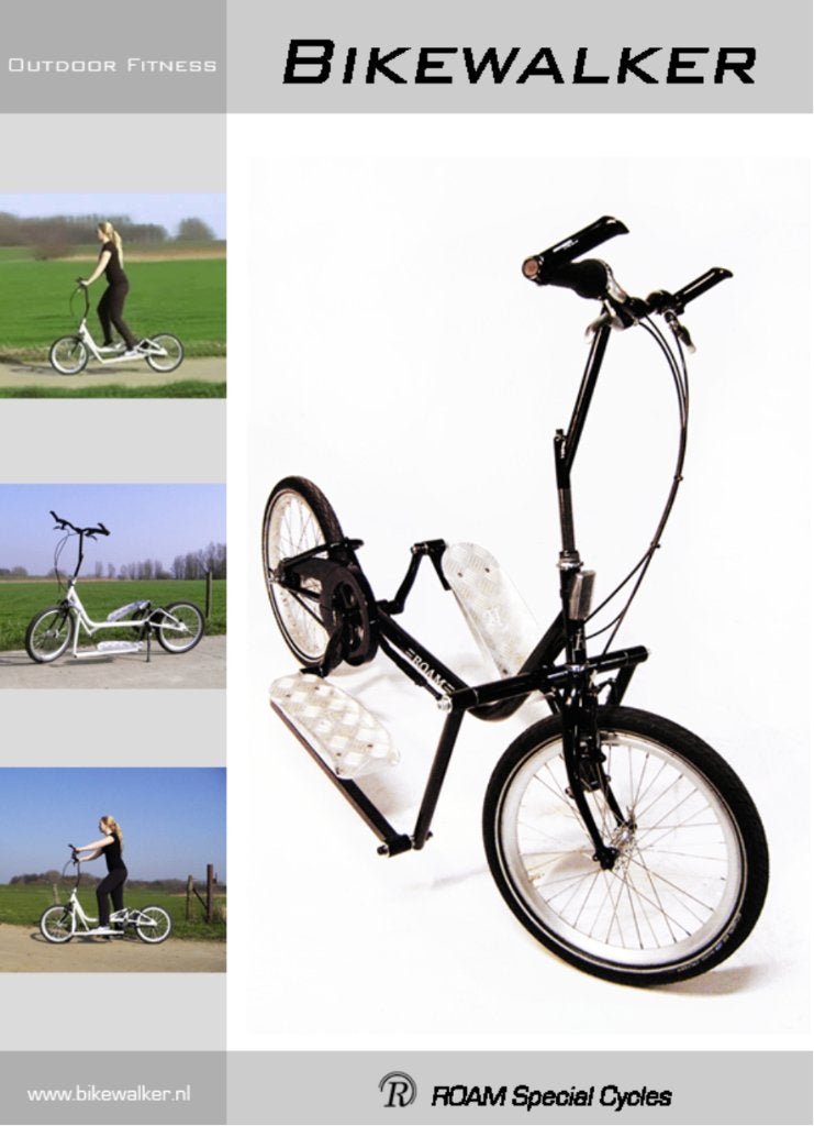 Bikewalker  outdoor crosstrainer, Sports & Fitness, Course, Jogging & Athlétisme, Autres marques, Comme neuf, Enlèvement, Autres types