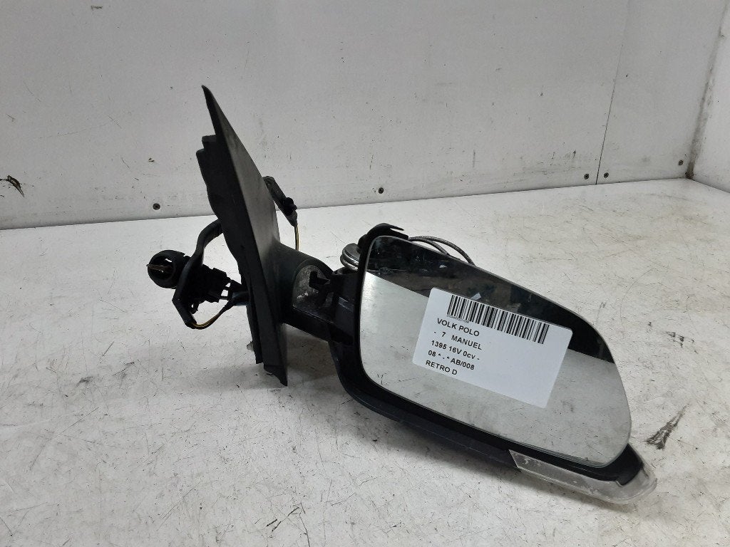 RETROVISEUR EXTERIEUR DROIT Volkswagen Polo IV (9N1 / 2/3), Volkswagen, Mevr. I. Hauben, Utilisé, Rue de l'Espoir 34 34
4030  GRIVEGNÉE, BE