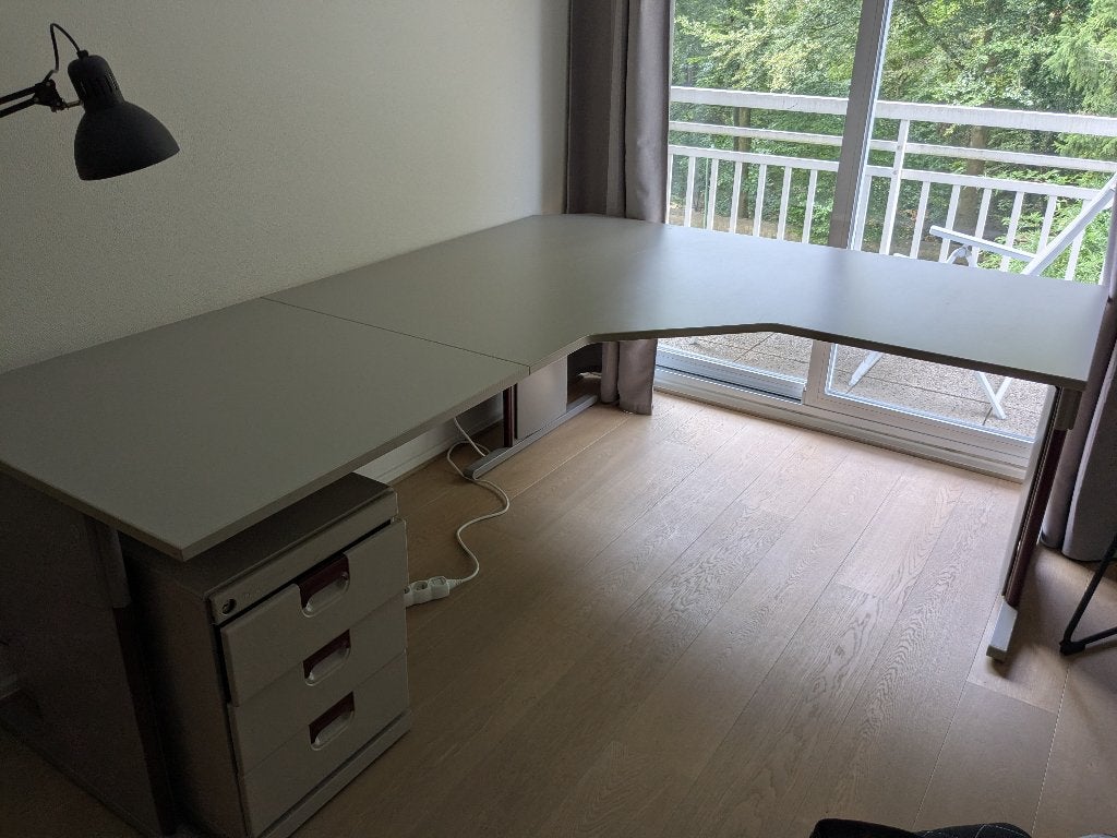 Bureau MEWAF, Maison & Meubles, Autres marques, Utilisé, Gris, Industriel