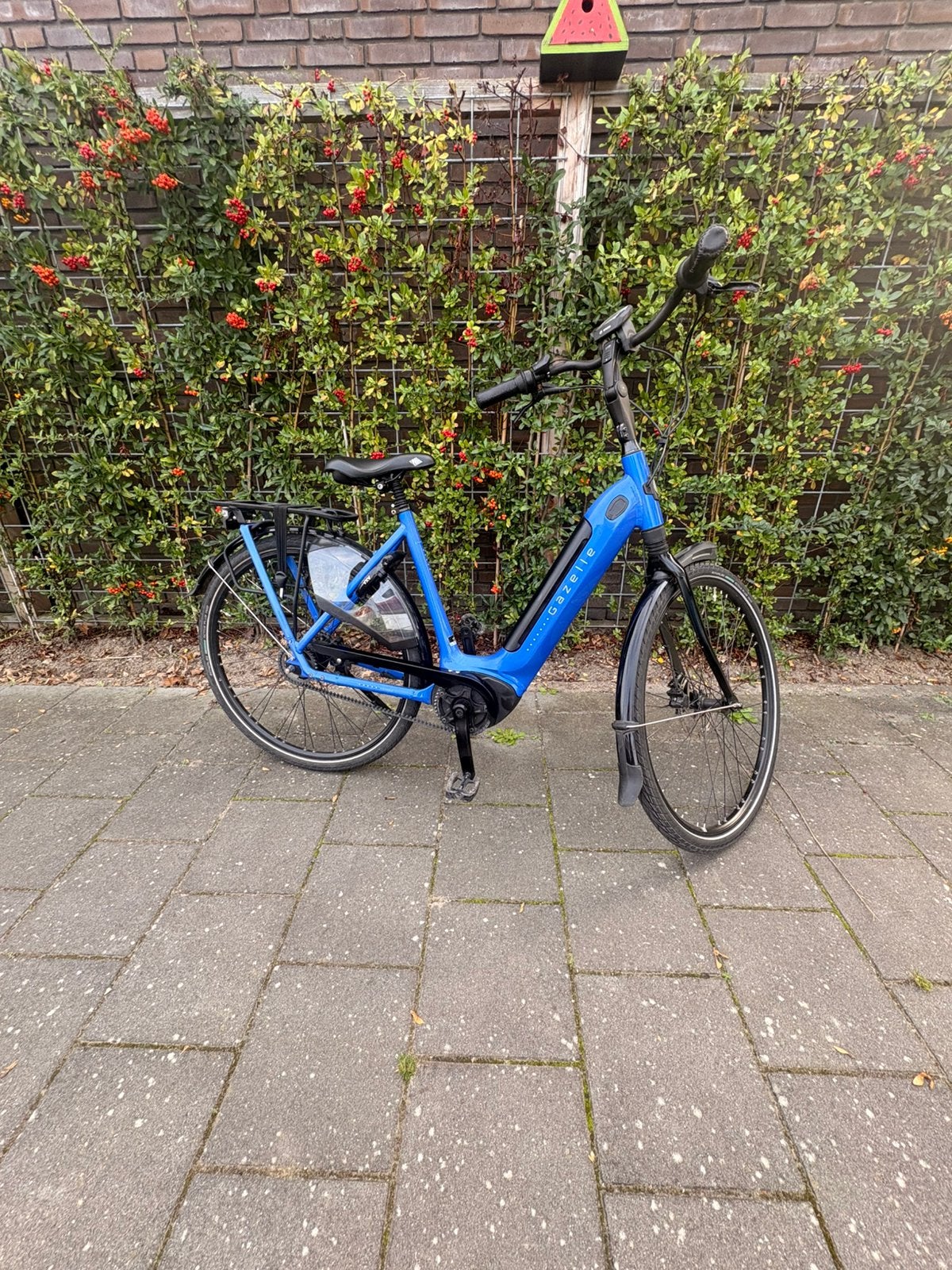 Gazelle grenoble c5, Ophalen, Zo goed als nieuw, 51 tot 55 cm, 50 km per accu of meer