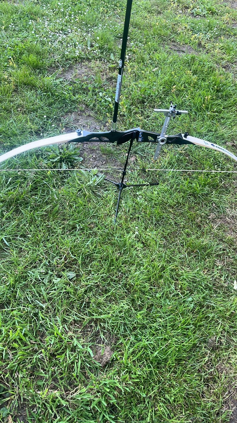 Recurve boog, Ophalen, Gebruikt, Recurveboog