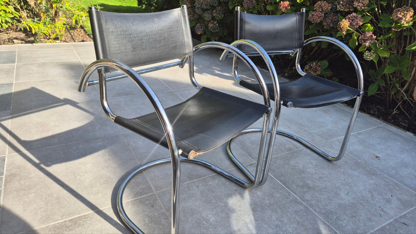 2x vintage MR20 buisframe Bauhaus-stijl, Ophalen