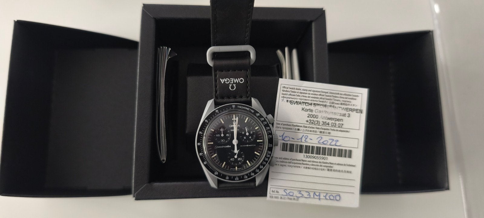 Omega X Swatch Moonswatch Mission To The Moon Full Set, Enlèvement, Omega