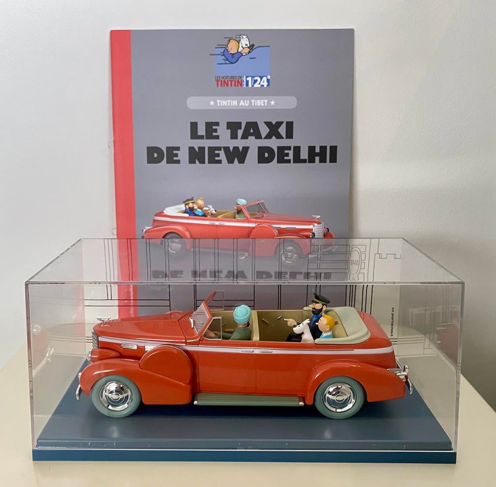 Kuifje auto’s - New Delhi Taxi - 1:24, Ophalen of Verzenden, Zo goed als nieuw, Auto