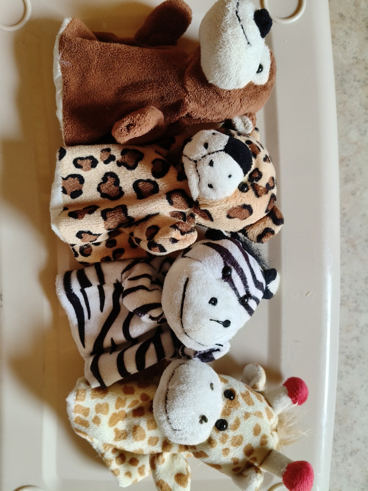 Poppenkast poppen zoo, Kinderen en Baby's, Speelgoed | Knuffels en Pluche, Ophalen, Aap