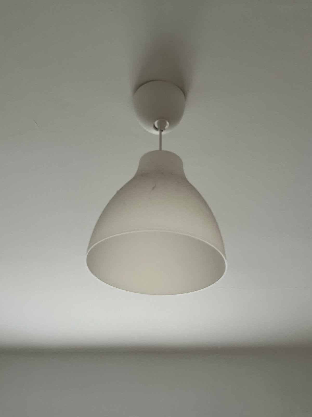 Suspension IKEA MELODI blanche – Ø 38 cm, Enlèvement ou Envoi, Comme neuf