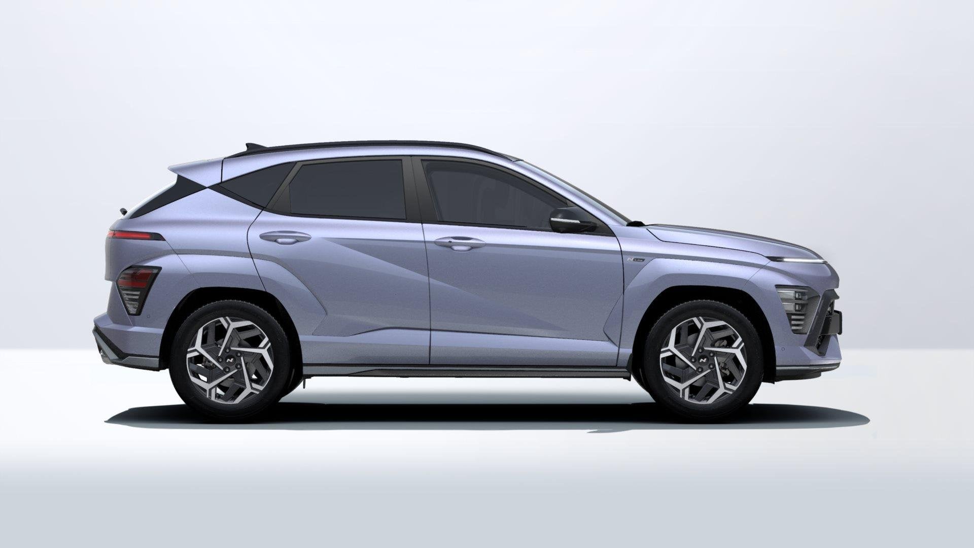 Hyundai Kona 1.6 GDi Hybrid Shine N-Line 6-DCT, Auto's, Hyundai, Dealer onderhouden, Stof, Gebruikt, Zwart