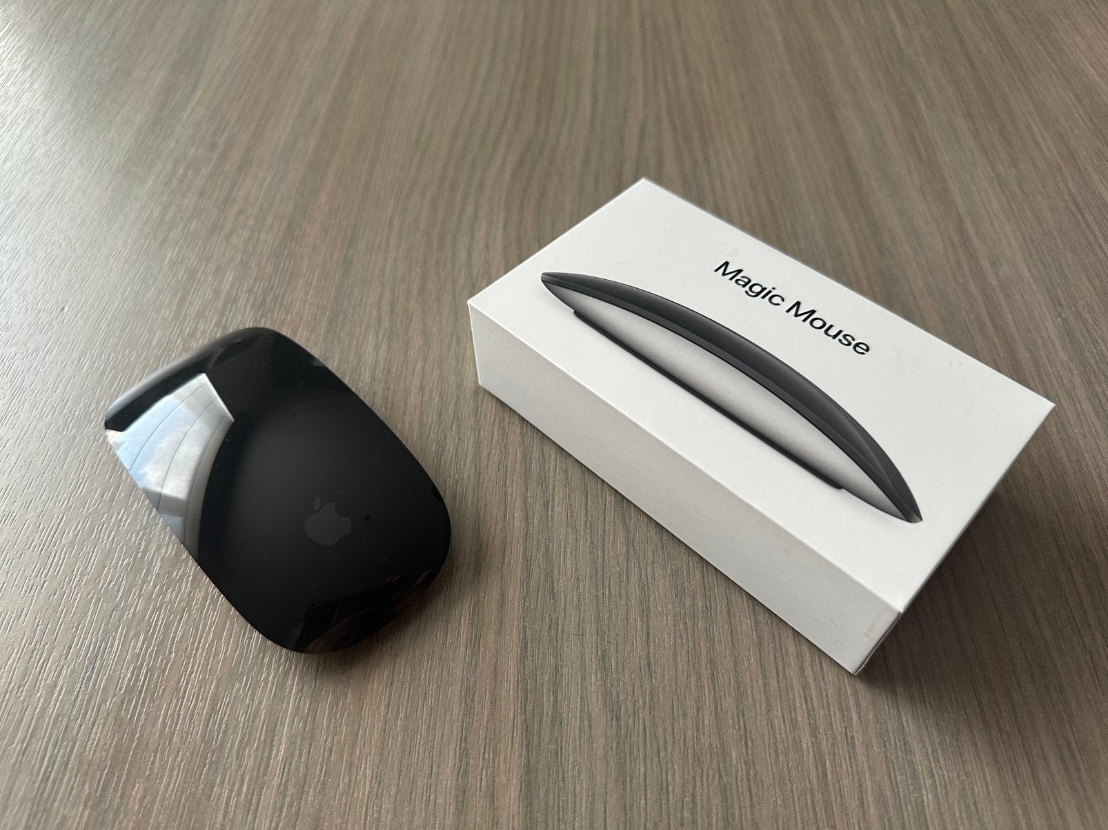 Souris Apple Magic, noire, Informatique & Logiciels, Souris, Enlèvement ou Envoi, Comme neuf, Sans fil, Souris