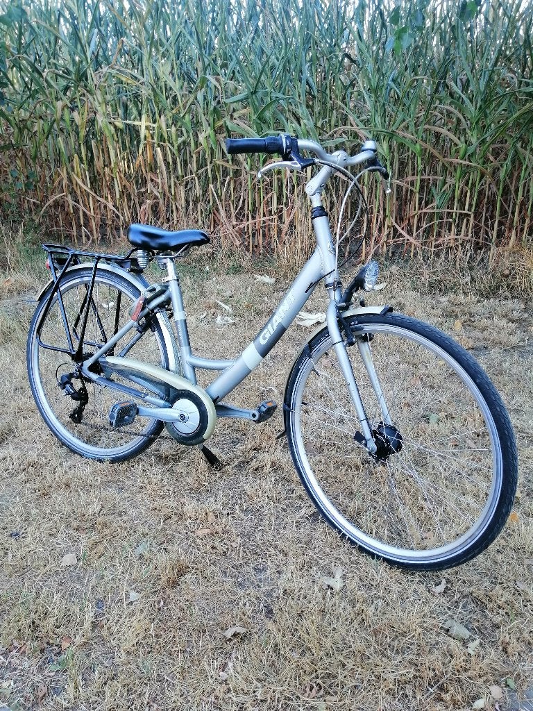 Meisjesfiets merkfiets giant bijna nieuwe staat, in orde, Fietsen en Brommers, Velgrem, Versnellingen, Thompson, Ophalen