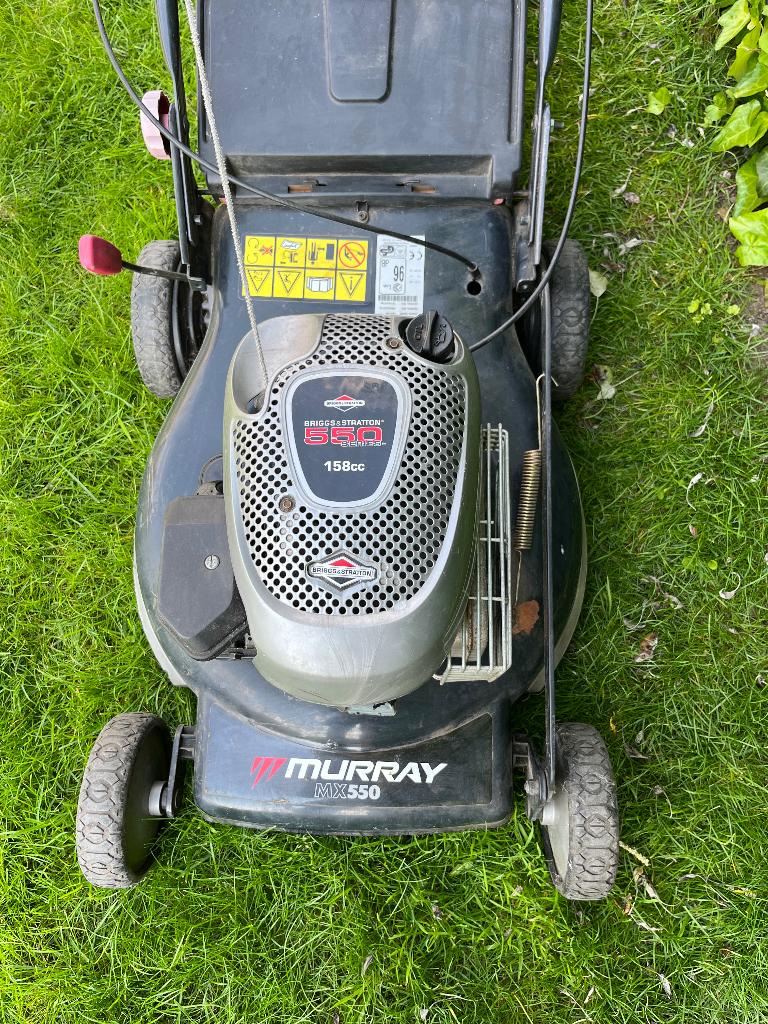Murray mx550 grasmaaier start niet meer, Tondeuse rotative, 40 à 49 cm, Enlèvement, Utilisé