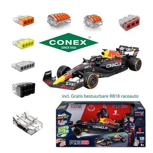 Conex verbindingspakket + gratis RB18 RC auto, Envoi