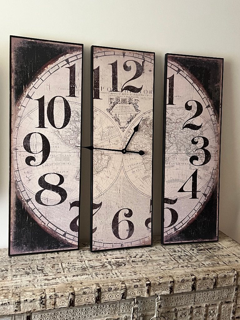 Grande horloge, Enlèvement, Comme neuf, Analogique, Horloge murale