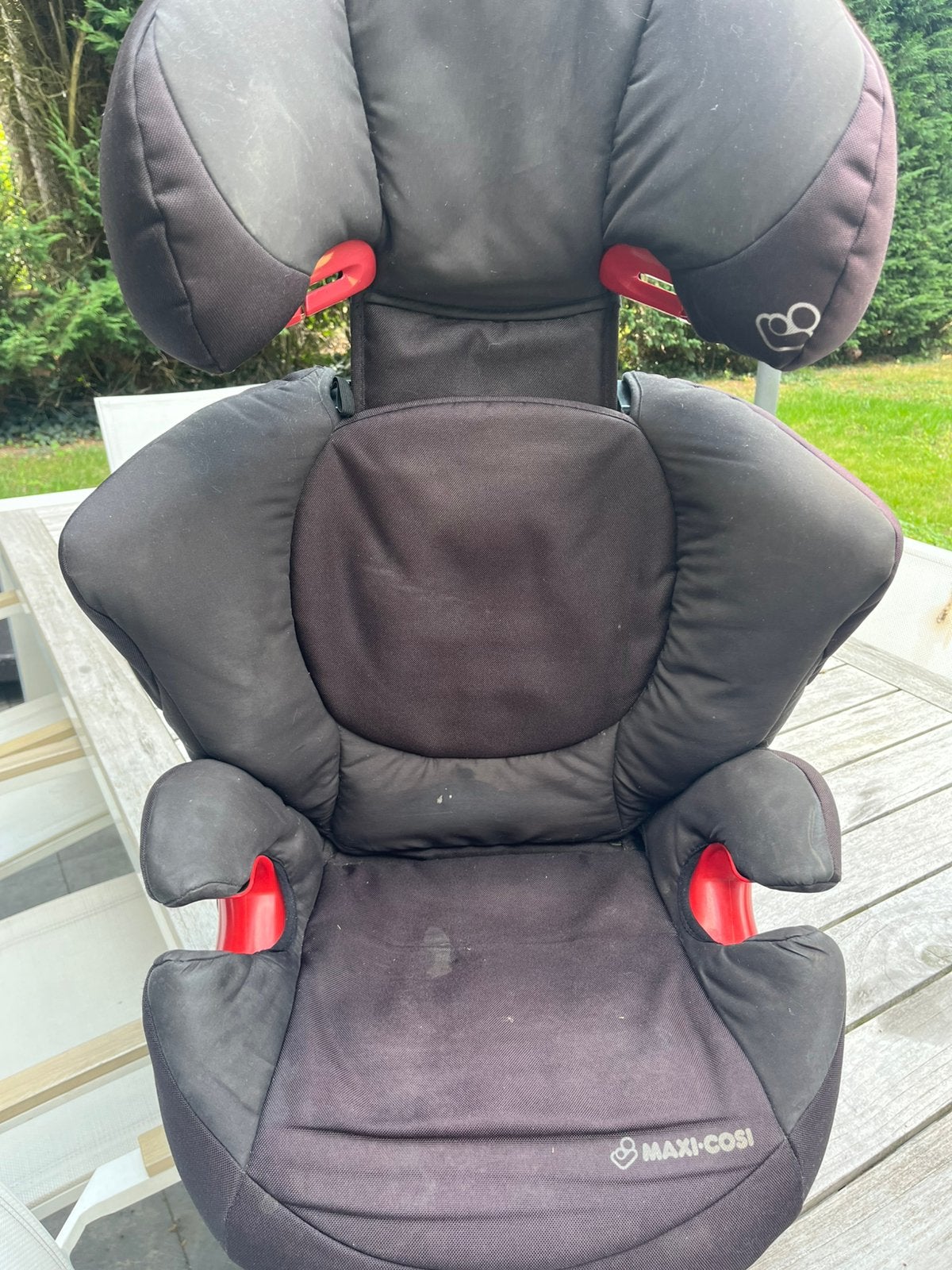 Maxi-Cosi groep 2/3 (15-36 kg)., Kinderen en Baby's, Autostoeltjes, Ophalen, Autogordel of Isofix, Gebruikt, 15 t/m 36 kg