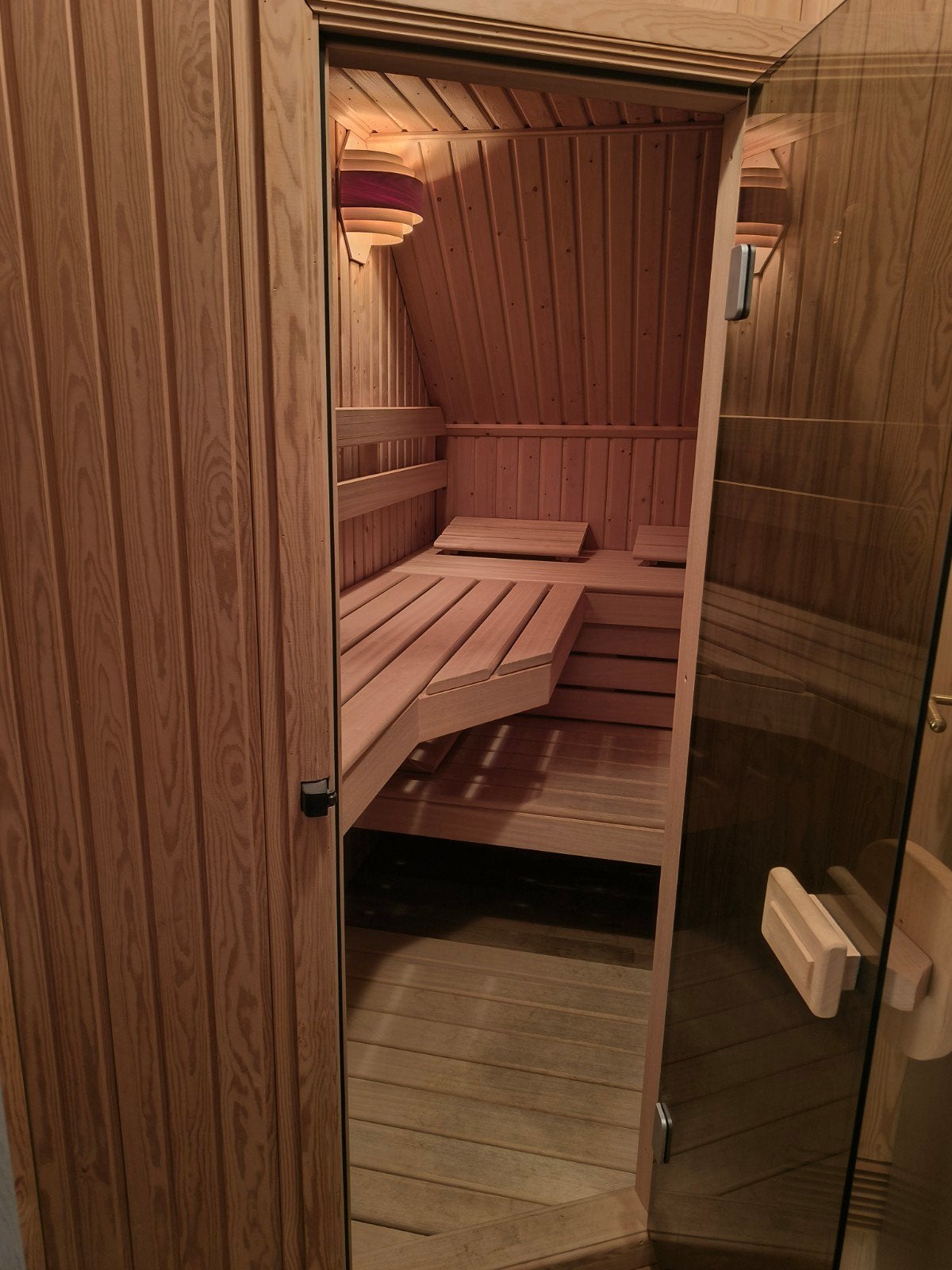 Sauna, Sport en Fitness, Sauna, Ophalen, Zo goed als nieuw, Fins of Traditioneel, Complete sauna