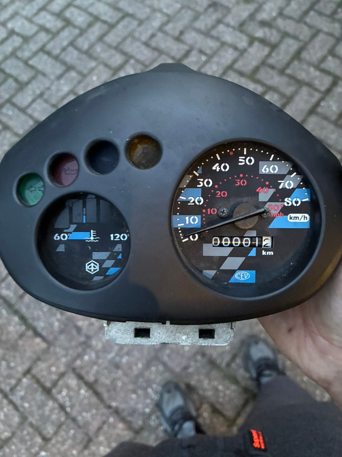 Zip h2o teller 80, Fietsen en Brommers, Brommeronderdelen | Scooters, Ophalen, Zo goed als nieuw