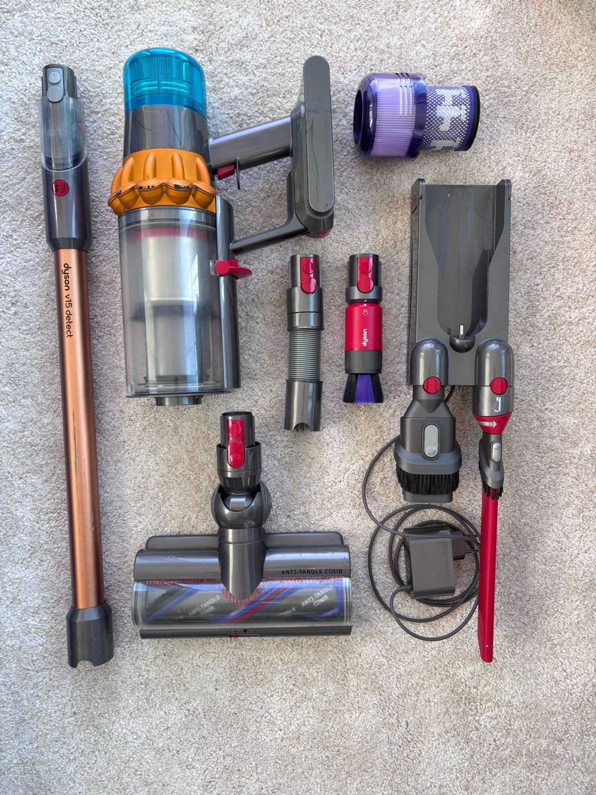 Dyson V15 in goede staat, Ophalen, Gebruikt, Dyson, Reservoir