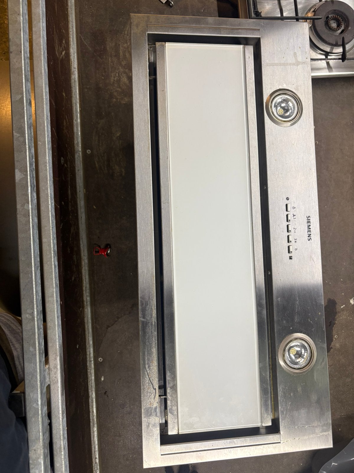Siemens inbouw dampkap, Elektronische apparatuur, Ophalen, Zo goed als nieuw, Inbouw