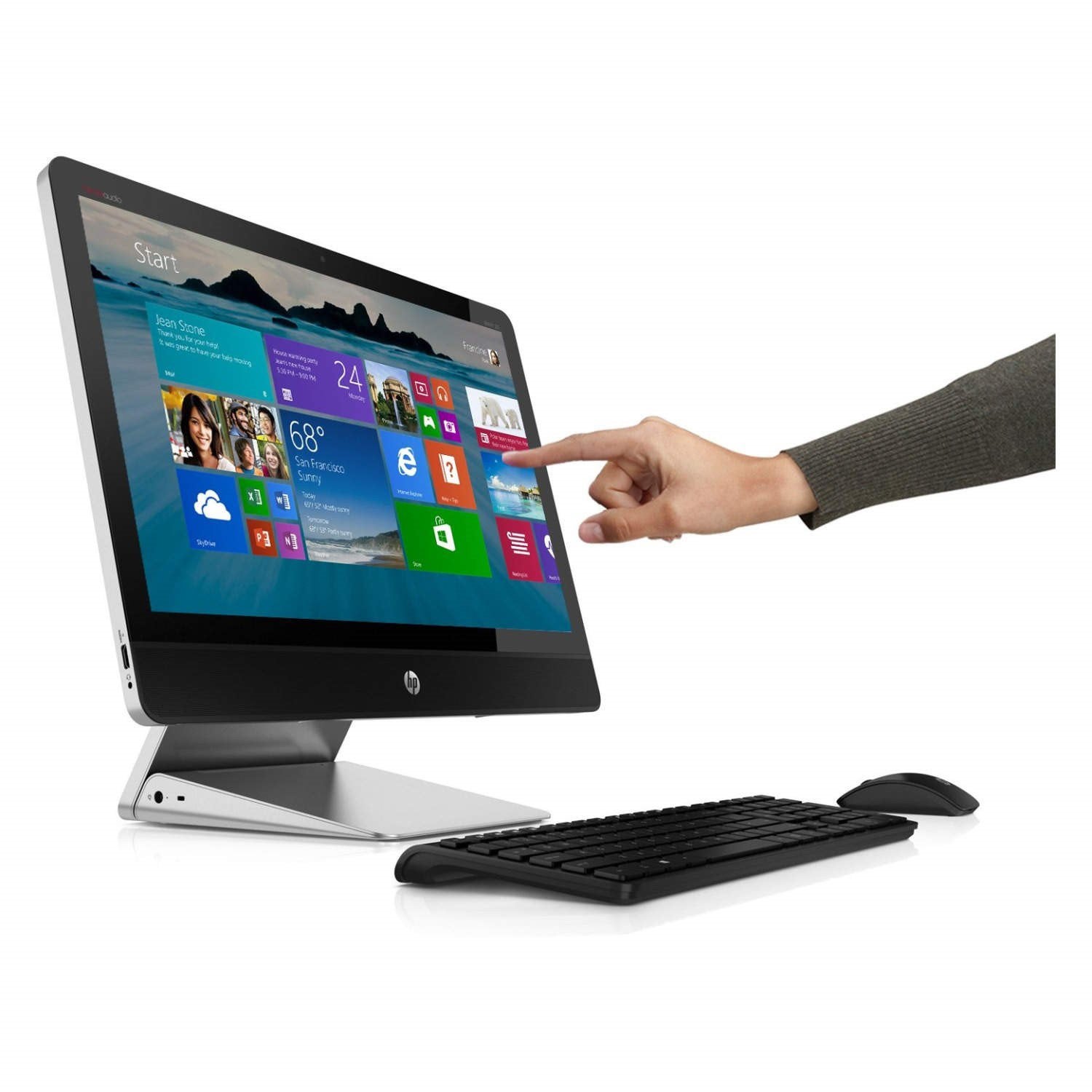 HP Desktop PC All in One, Ophalen, Zo goed als nieuw