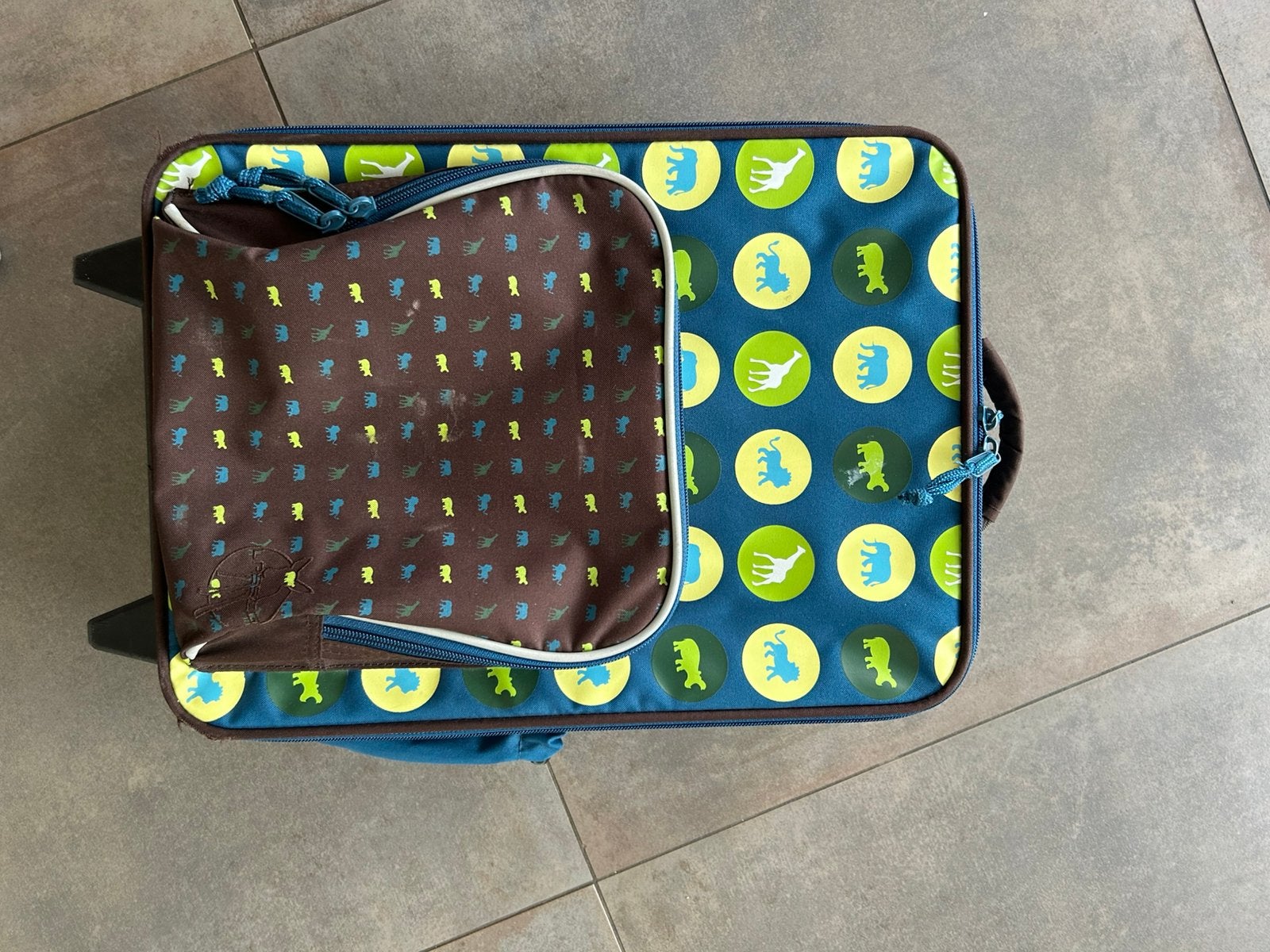 Kinder reistas, Ophalen, 40 tot 60 cm, 20 tot 30 cm, Blauw