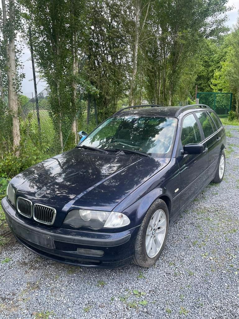 BMW E46 320D TOURING / BREAK (project/onderdelen), Autos, BMW, Particulier, Série 3, Diesel, Break, 5 portes, Boîte manuelle, Bleu