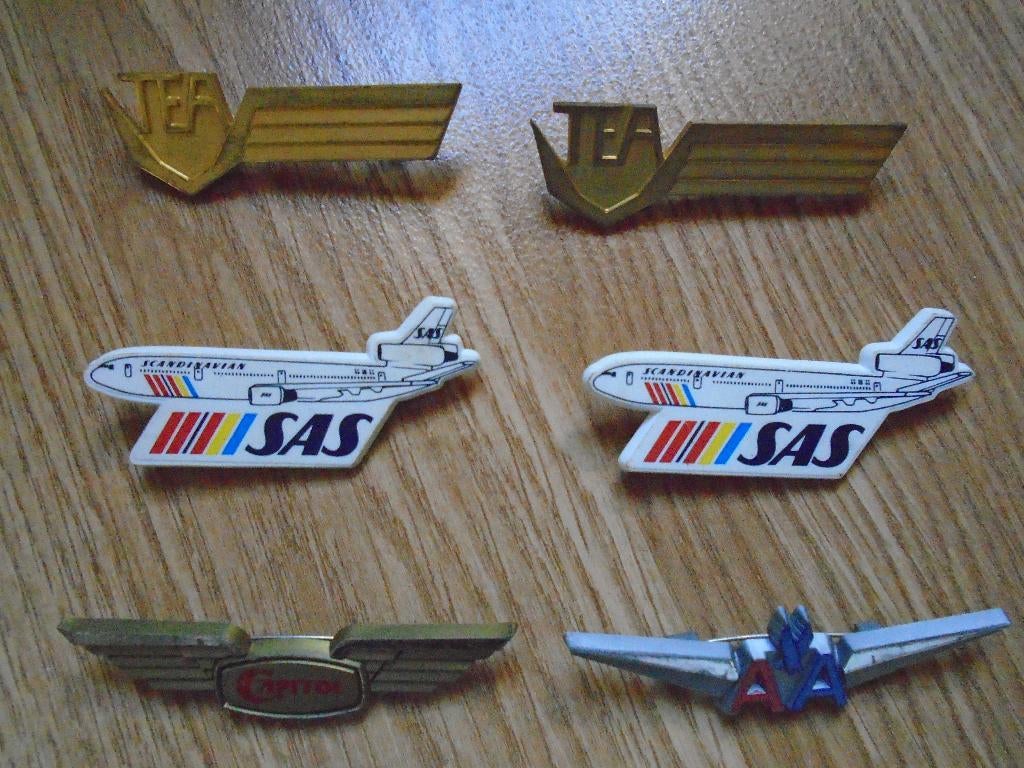 Pins & spelden van piloten en stewardessen, Ophalen of Verzenden, Gebruikt, Speldje of Pin