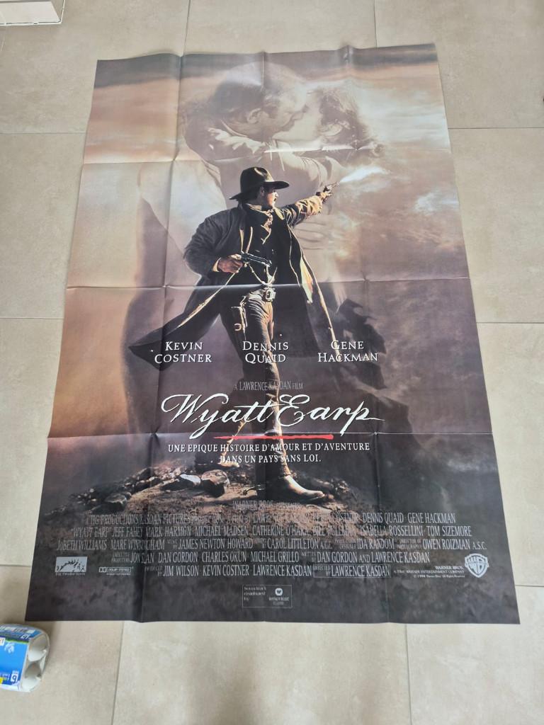 Authentieke filmposter Whyatt Earp, Verzamelen, Posters, Ophalen of Verzenden