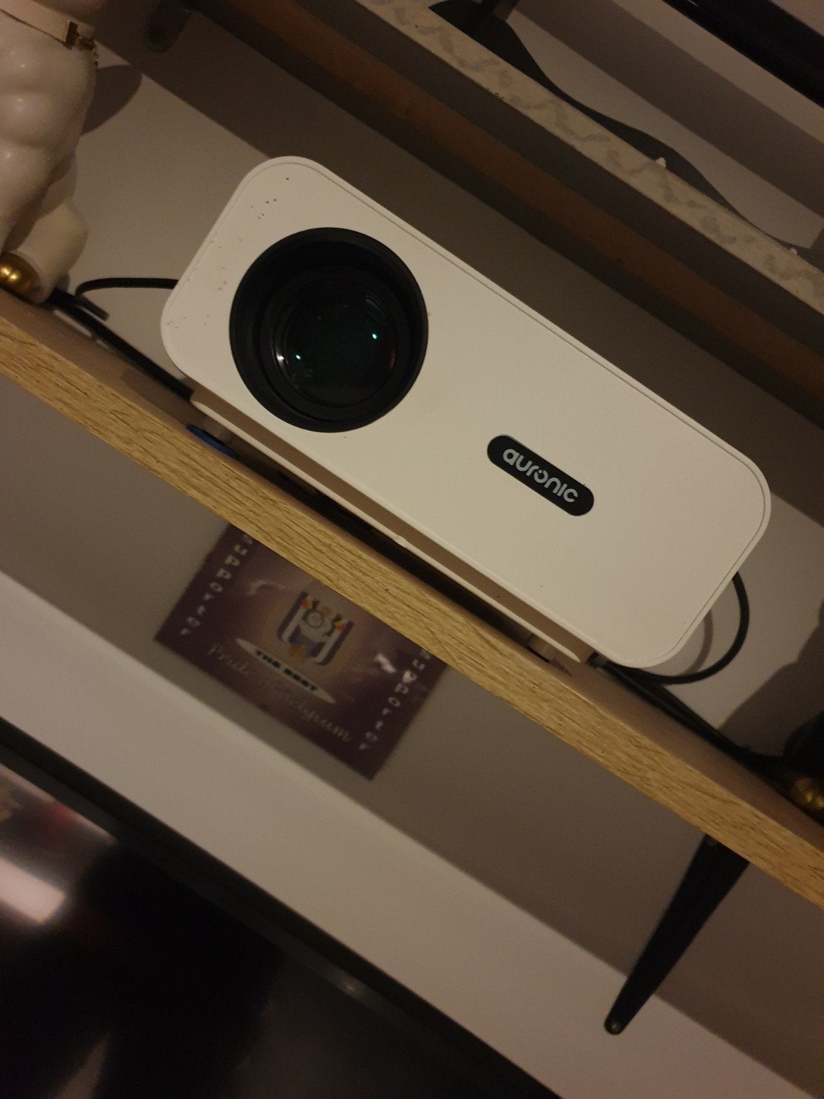 Beamer( Auronic)+ projeciedoek, Ophalen, Gebruikt, Full HD (1080), Auronic
