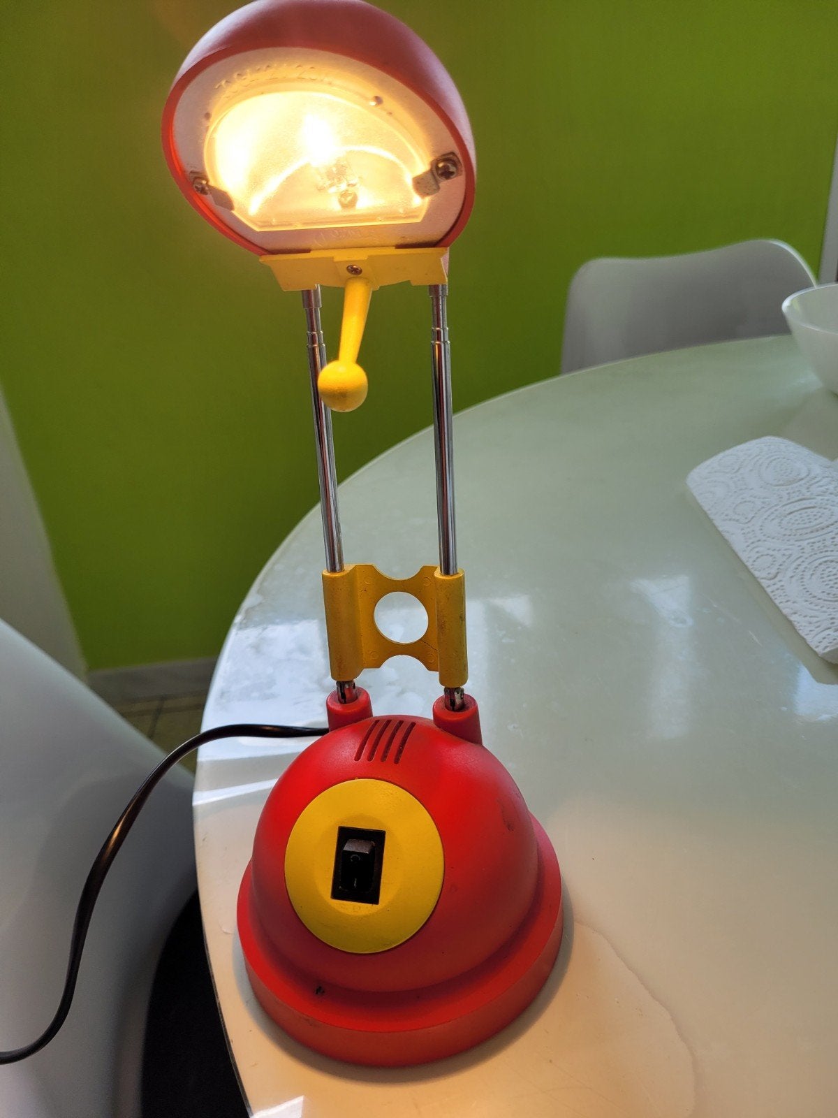 Zeer mooie lamp, Ophalen of Verzenden, Zo goed als nieuw, Metaal, 50 tot 75 cm