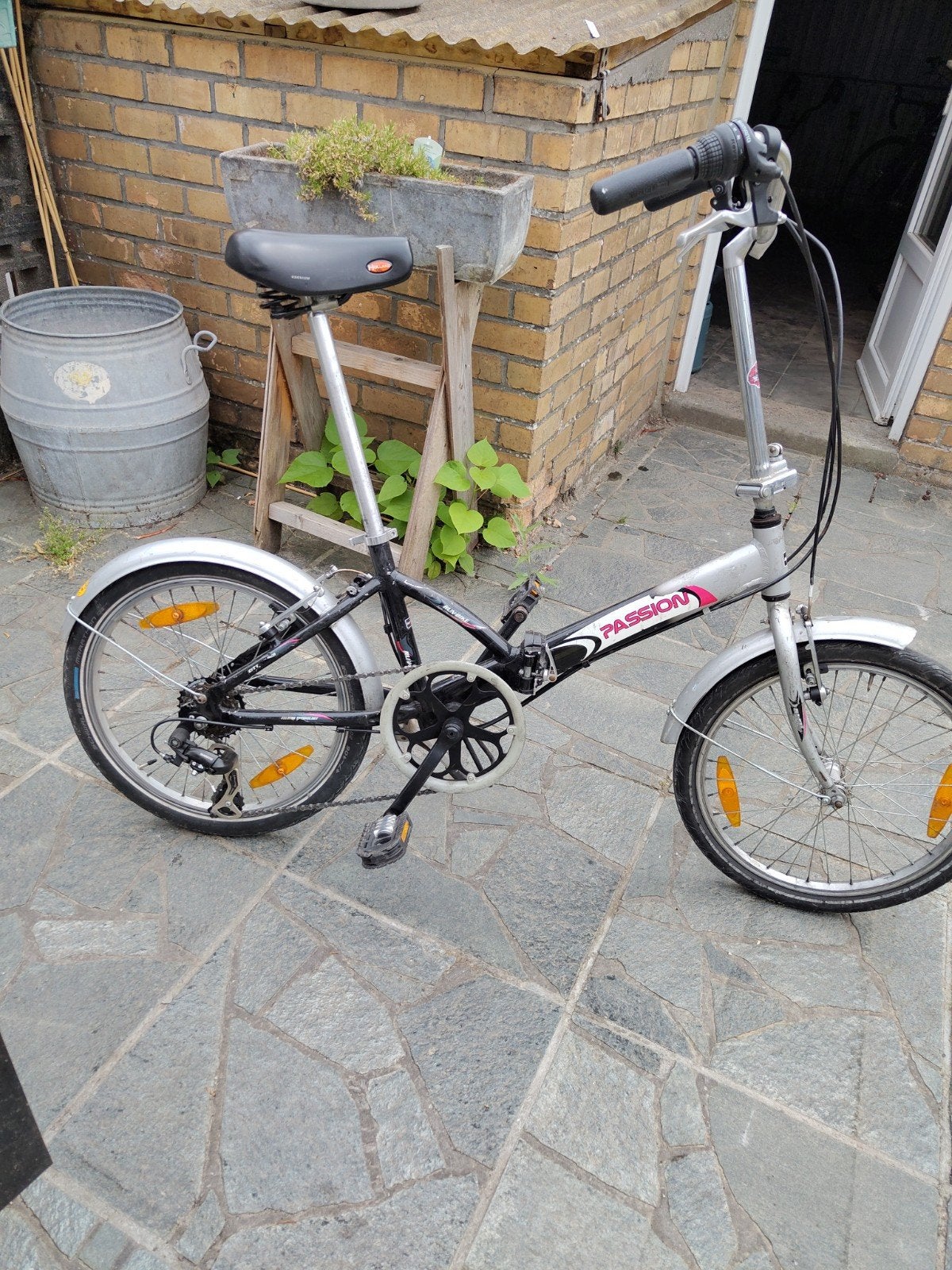 plooifiets, Ophalen
