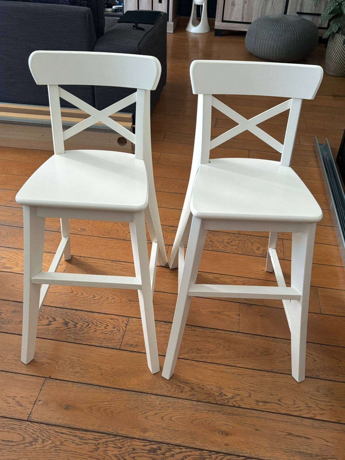 2 Chaises hautes enfant - Ikea : Urgent, Enfants & Bébés, Chaises pour enfants, Comme neuf, Chaise de table, Enlèvement