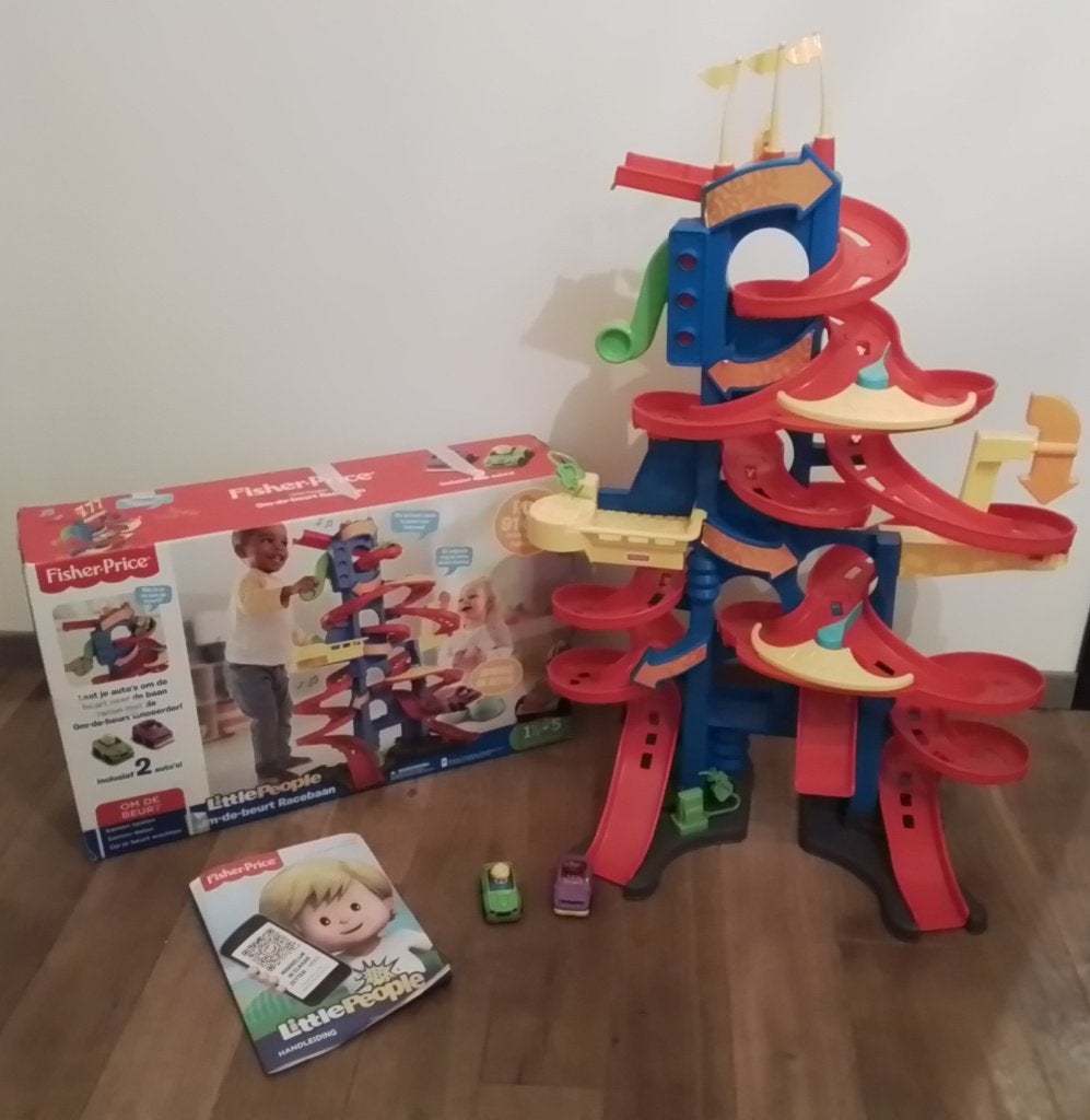 Fisher Price Little People Om de beurt Racebaan, Kinderen en Baby's, Speelgoed | Fisher-Price, Ophalen, Gebruikt