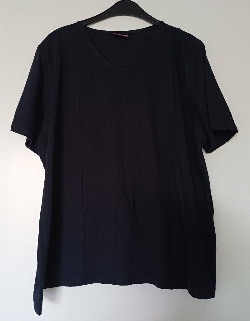 donkerblauw tshirt Kingfield, Kleding | Dames, Zwart, Maat 46/48 (XL) of groter, Ophalen of Verzenden, Korte mouw