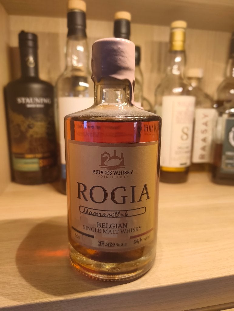 Brugse whisky Rogia Manzanilla, Ophalen of Verzenden, Nieuw
